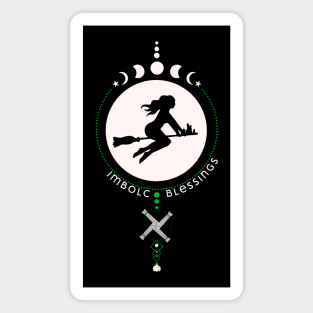 Imbolc Blessings Magnet